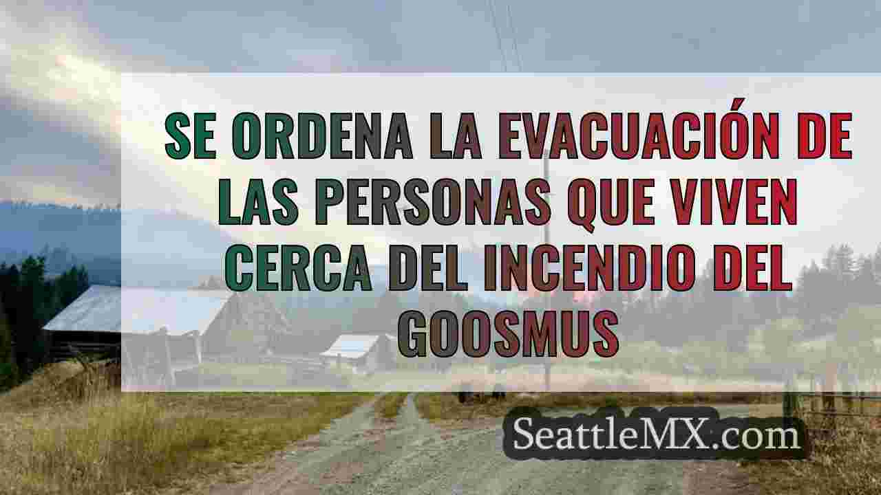 Se ordena la evacuación de las personas