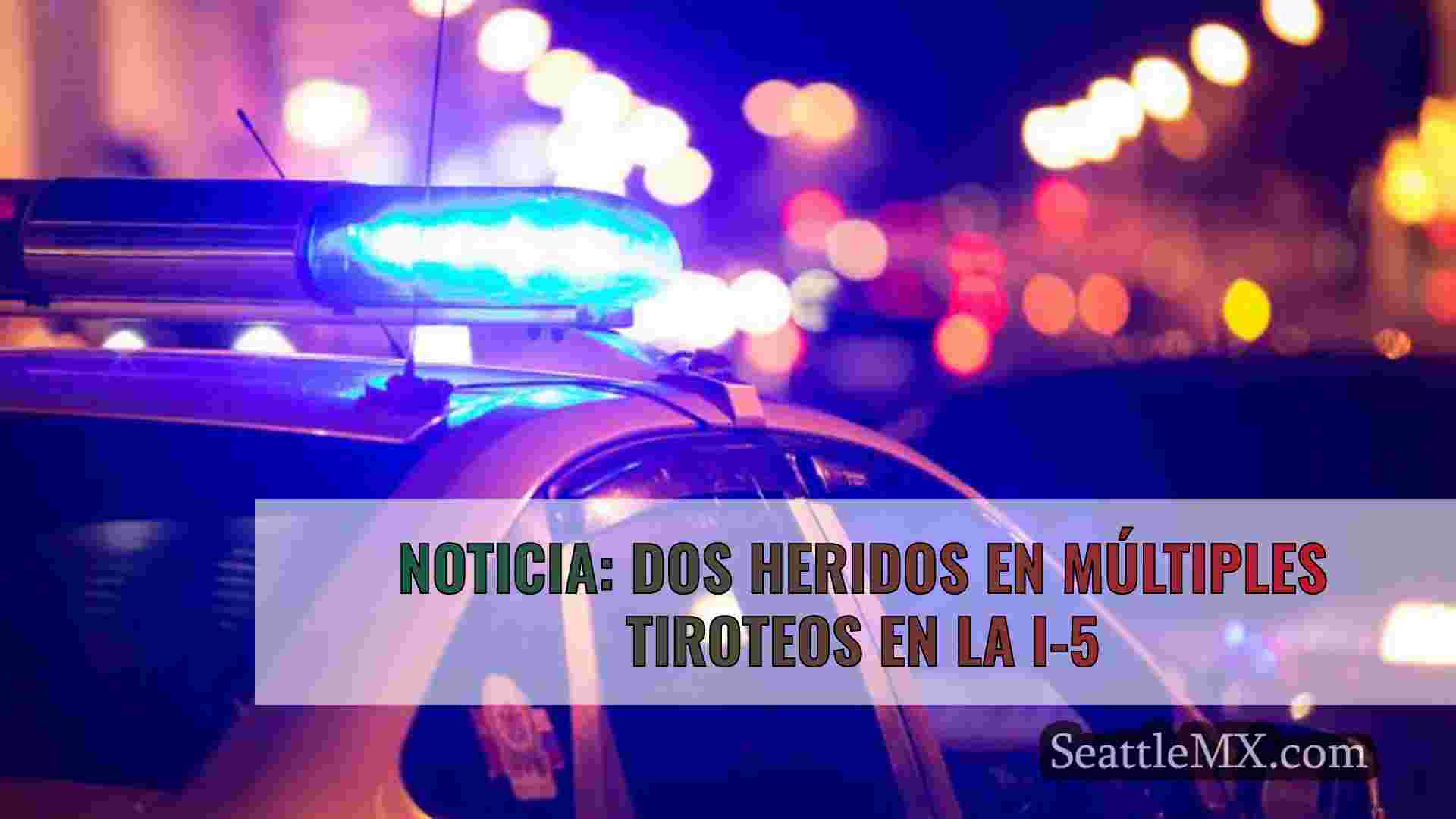 NOTICIA: Dos heridos en múltiples