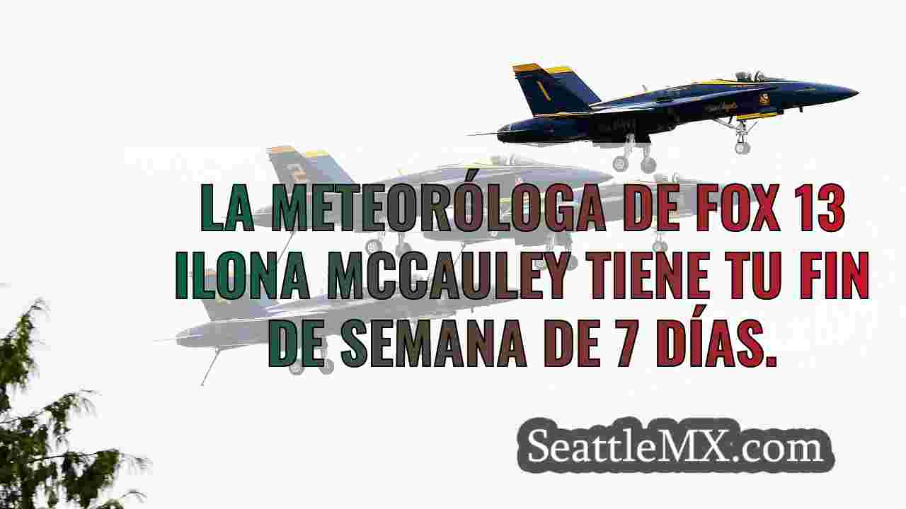 El tiempo en Seattle: Nubes y sol el