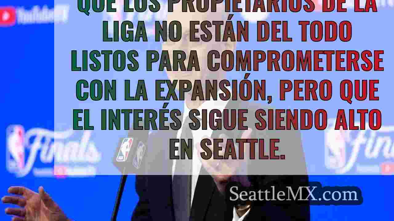 El comisionado de la NBA dice que la