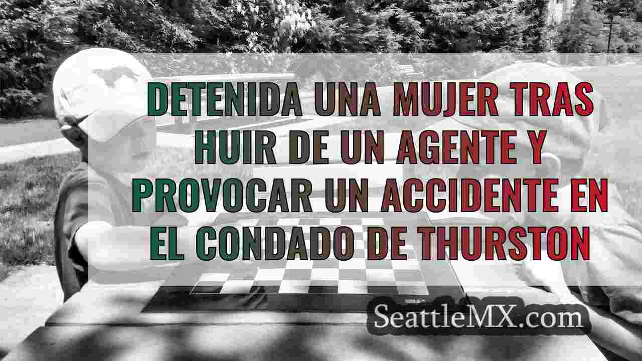 Detenida una mujer tras huir de un