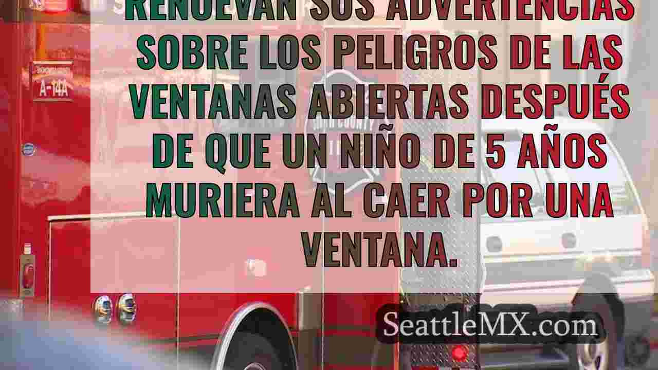 Muere un niño de 5 años tras caer 4,5