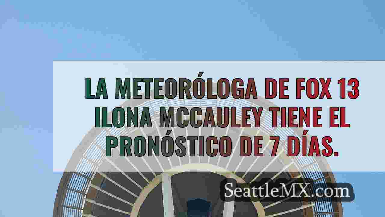 Tiempo en Seattle: Lluvia, vientos con