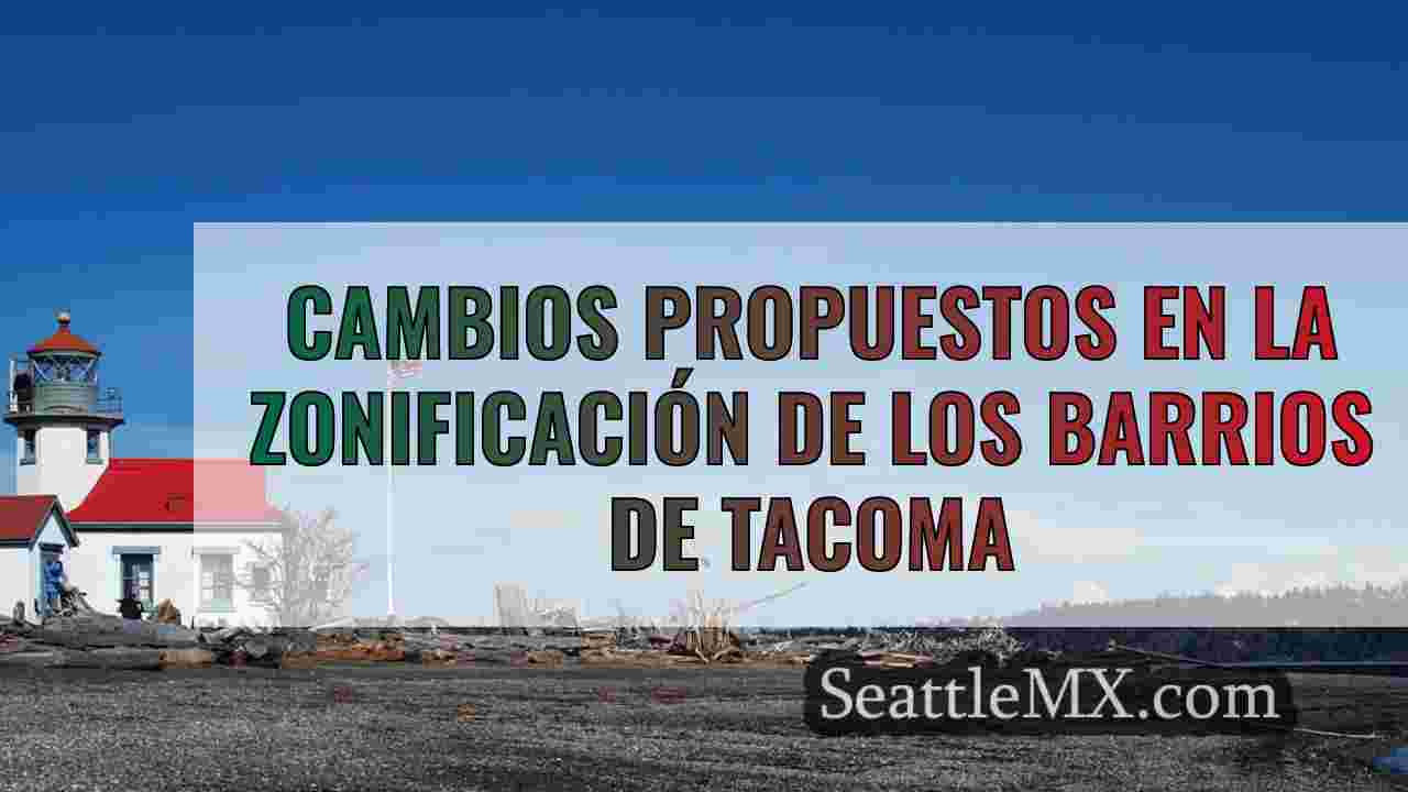 Cambios propuestos en la zonificación