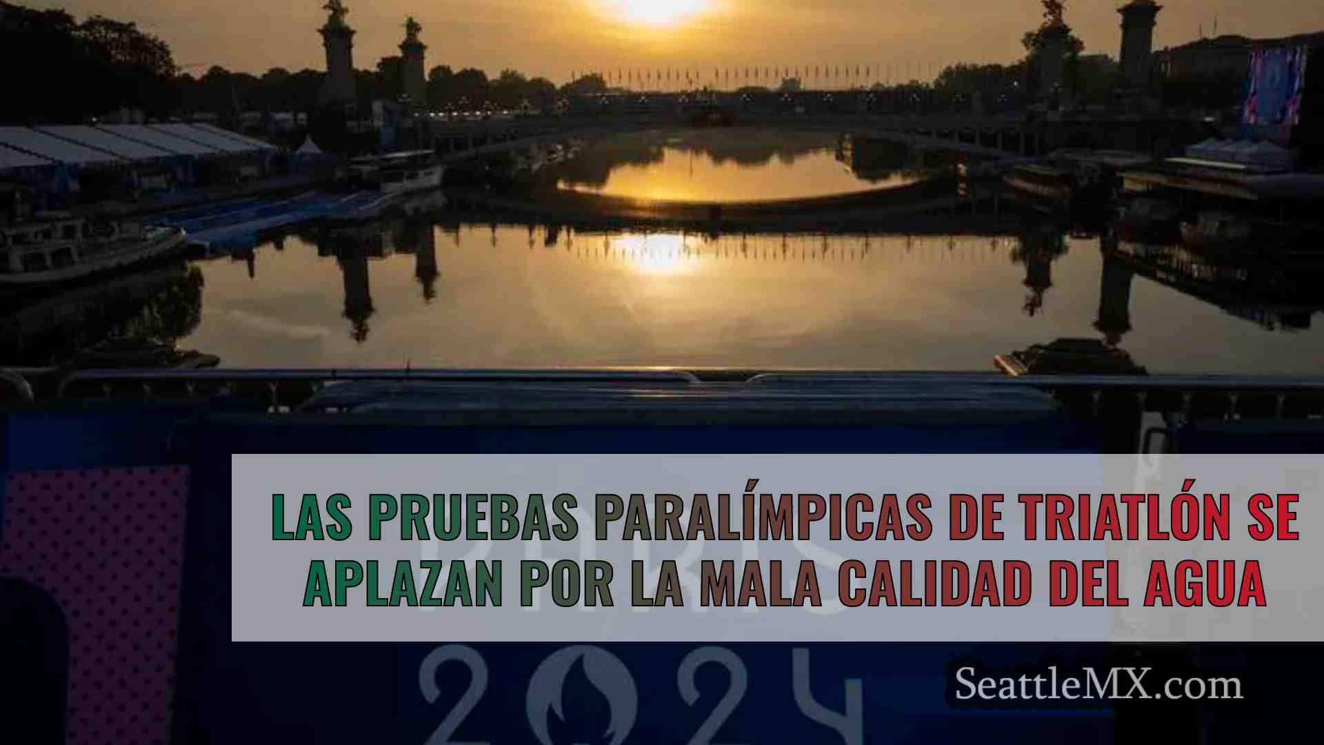 Las pruebas paralímpicas de triatlón se
