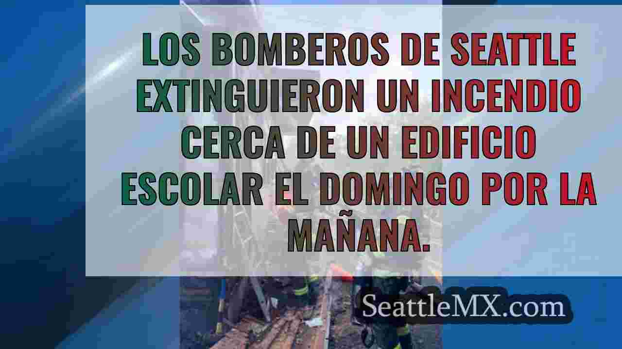 Los bomberos de Seattle extinguen las