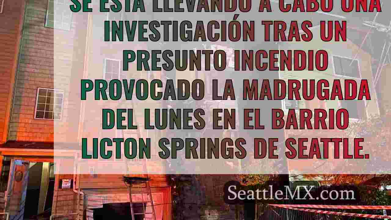 Un presunto incendio provocado daña
