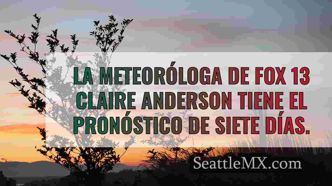 El tiempo en Seattle: Mayormente