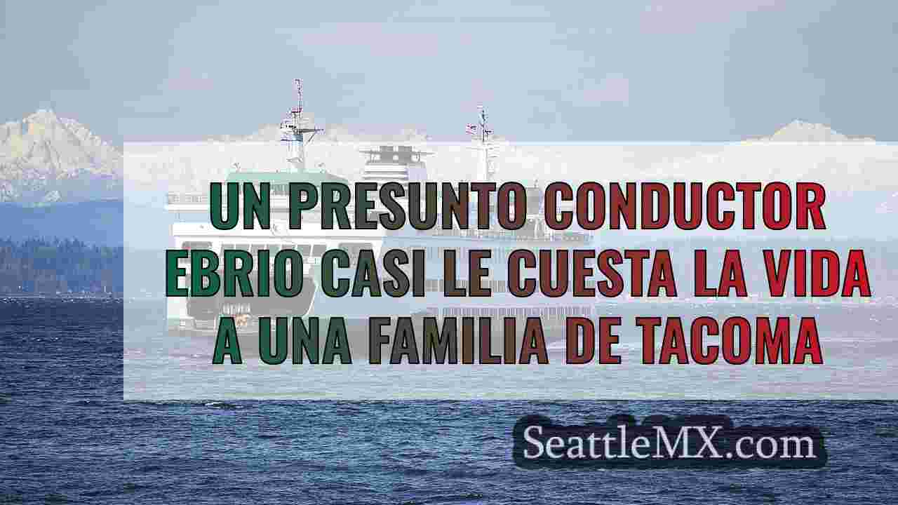 Un presunto conductor ebrio casi le