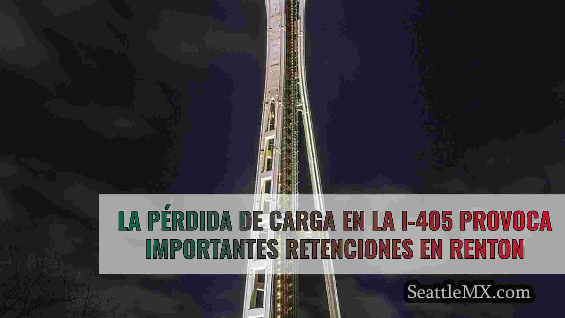 La pérdida de carga en la I-405 provoca
