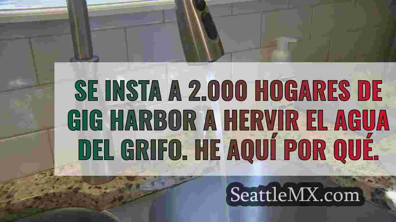 Se insta a 2.000 hogares de Gig Harbor