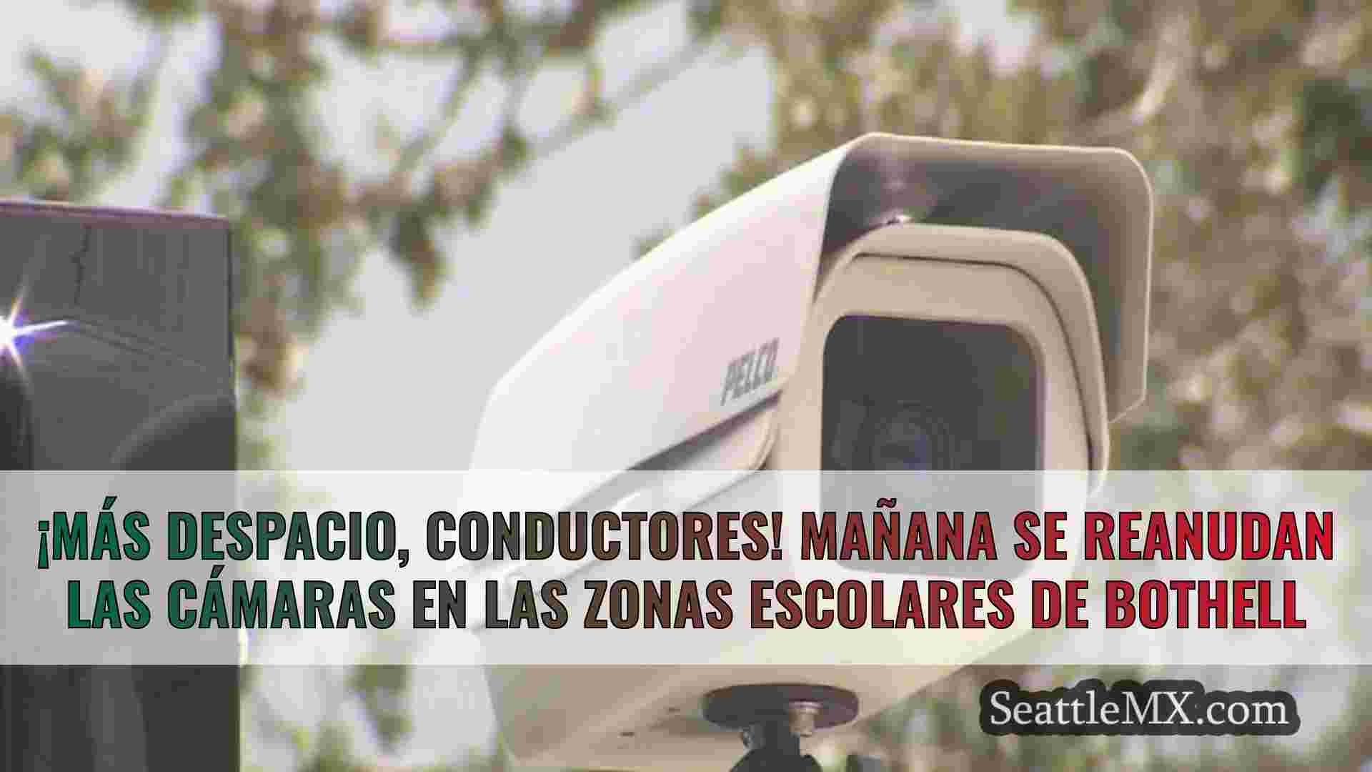 ¡Más despacio, conductores! Mañana se