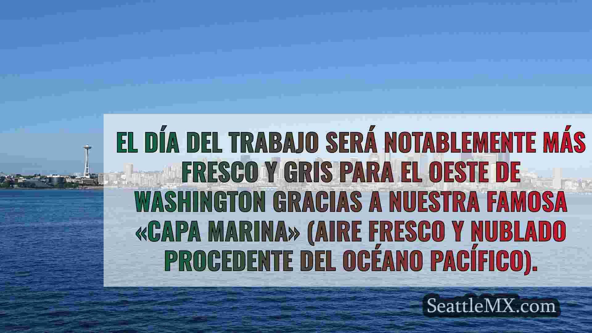 Un tiempo notablemente más fresco y