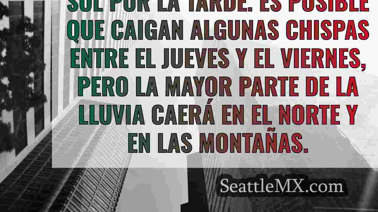 Bonito tiempo otoñal esta semana en