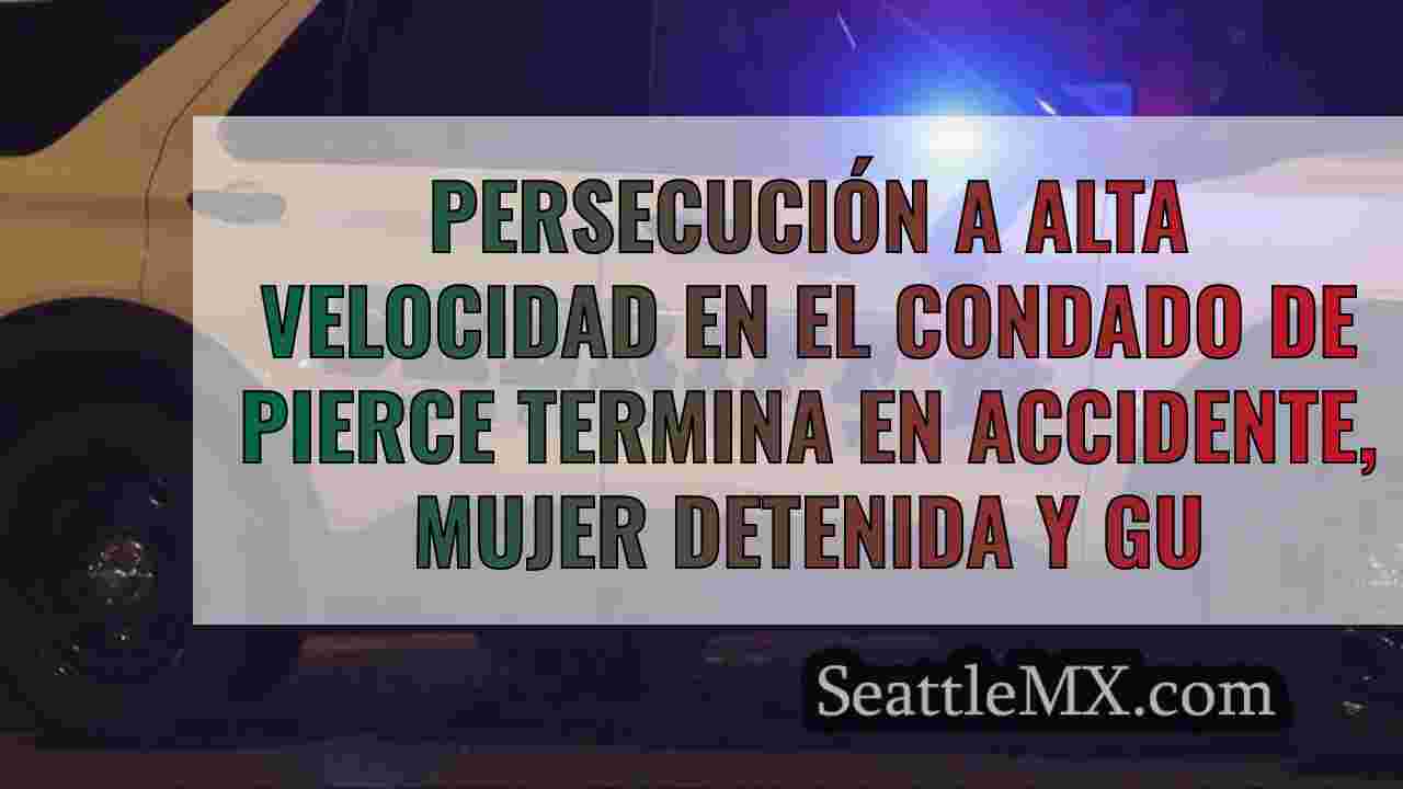 Una persecución a alta velocidad en el