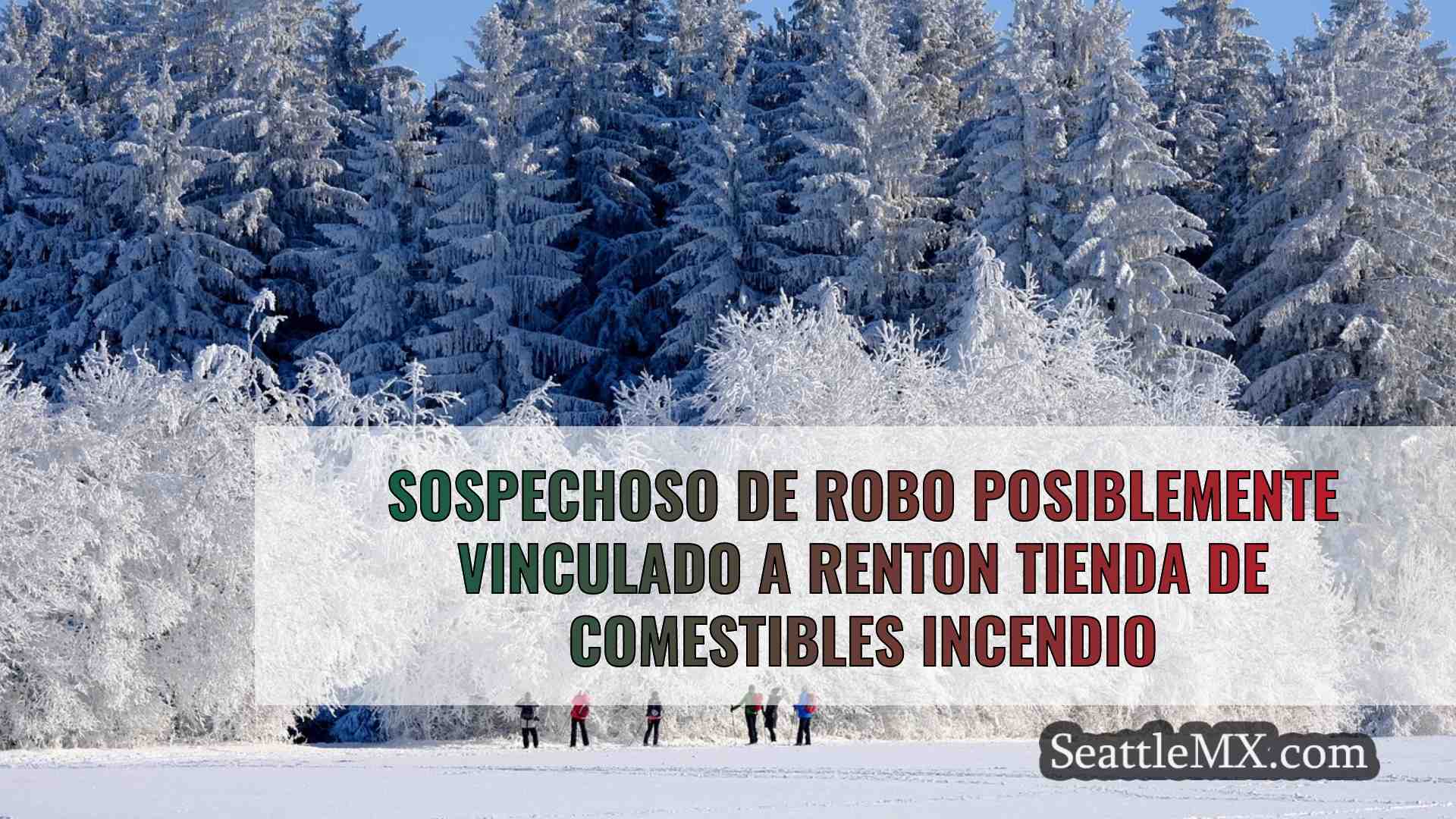 Sospechoso de robo posiblemente