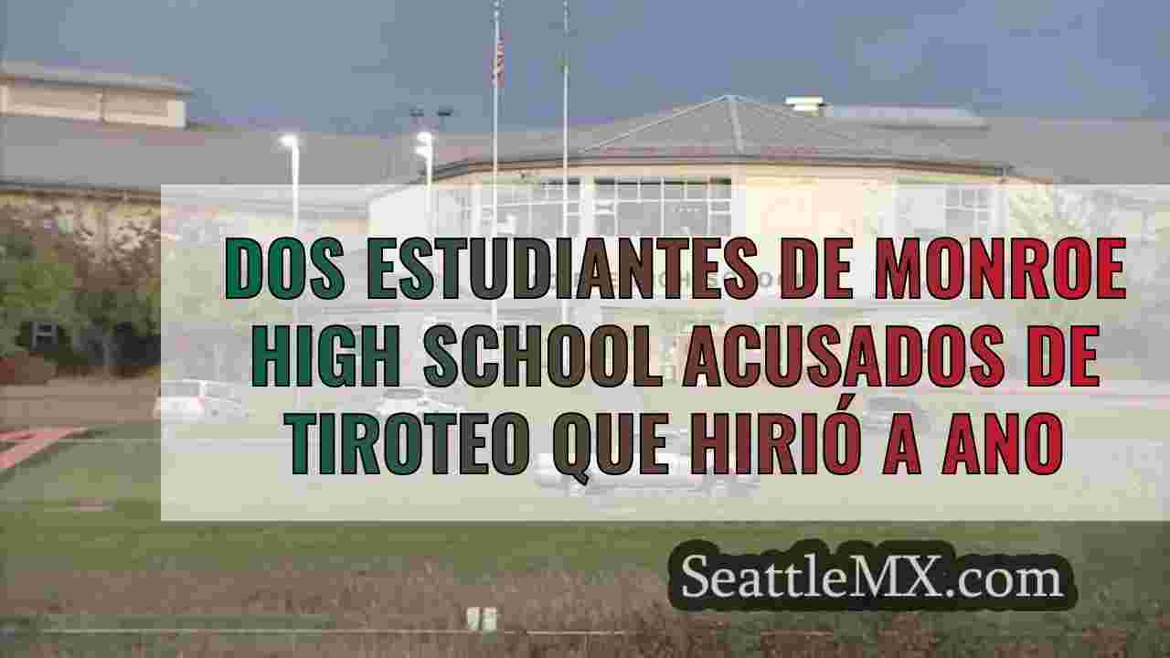 Dos estudiantes de Monroe High School