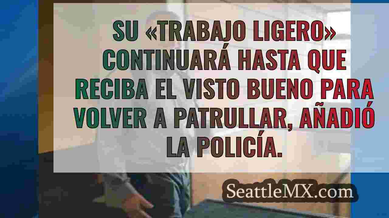 El motorista de Bellevue que cayó desde
