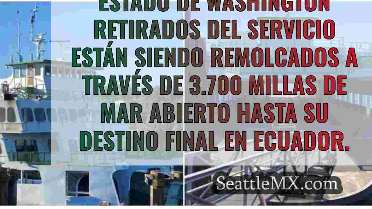 2 transbordadores retirados de WA