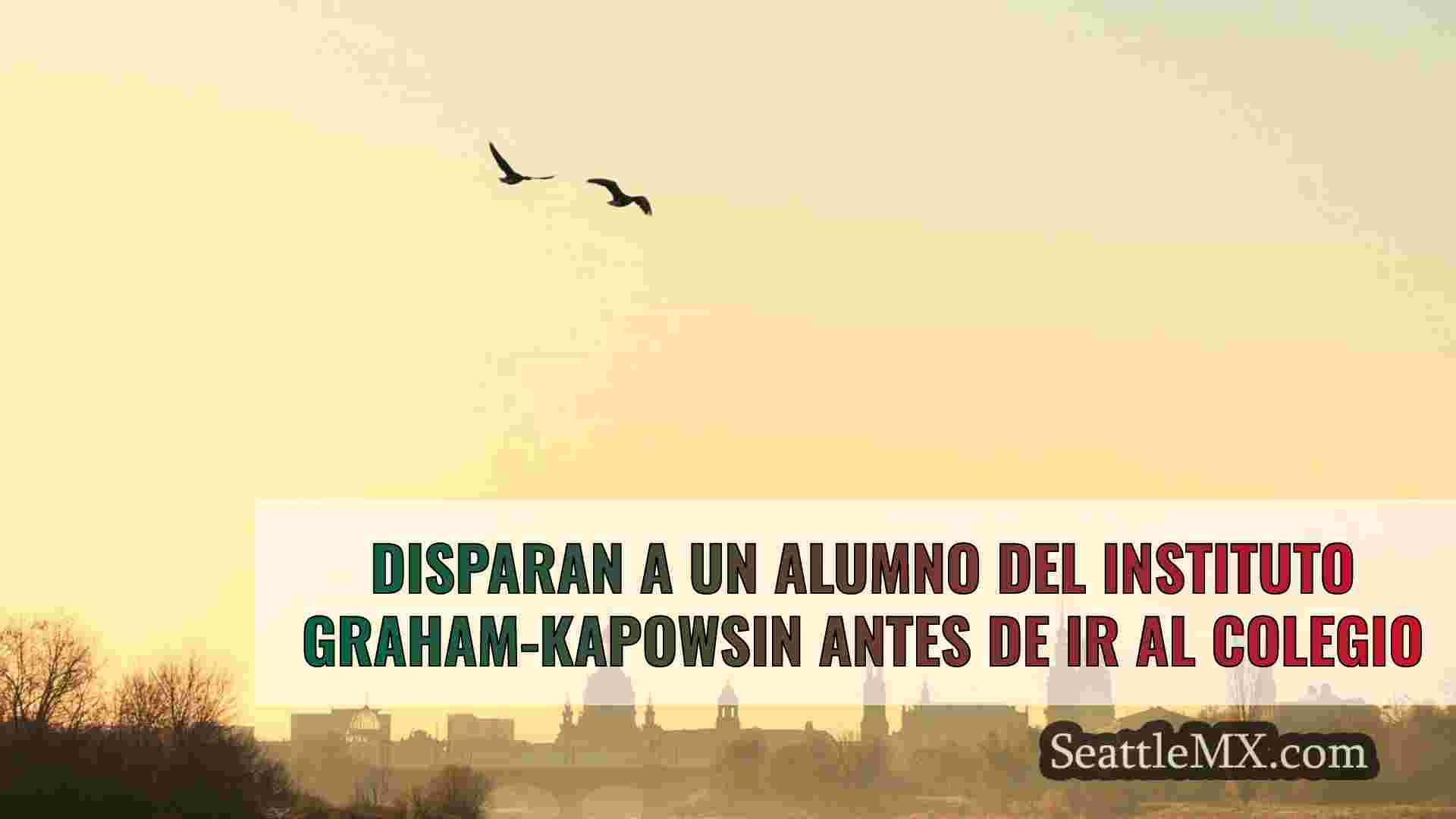 Disparan a un alumno del instituto