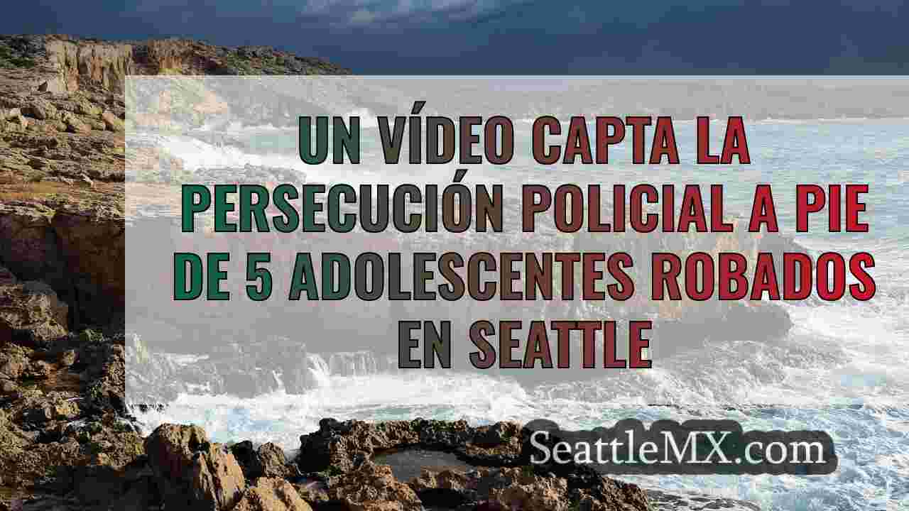 Un vídeo capta la persecución a pie de