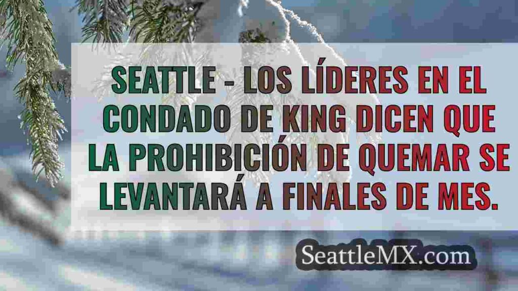 El condado de King anuncia la fecha de