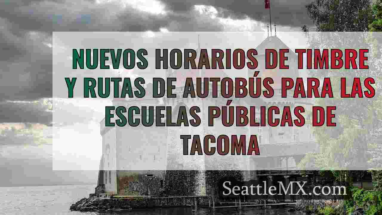 Nuevos horarios de timbre y rutas de