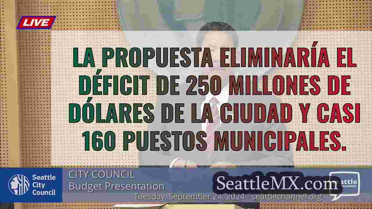 El alcalde de Seattle presenta un