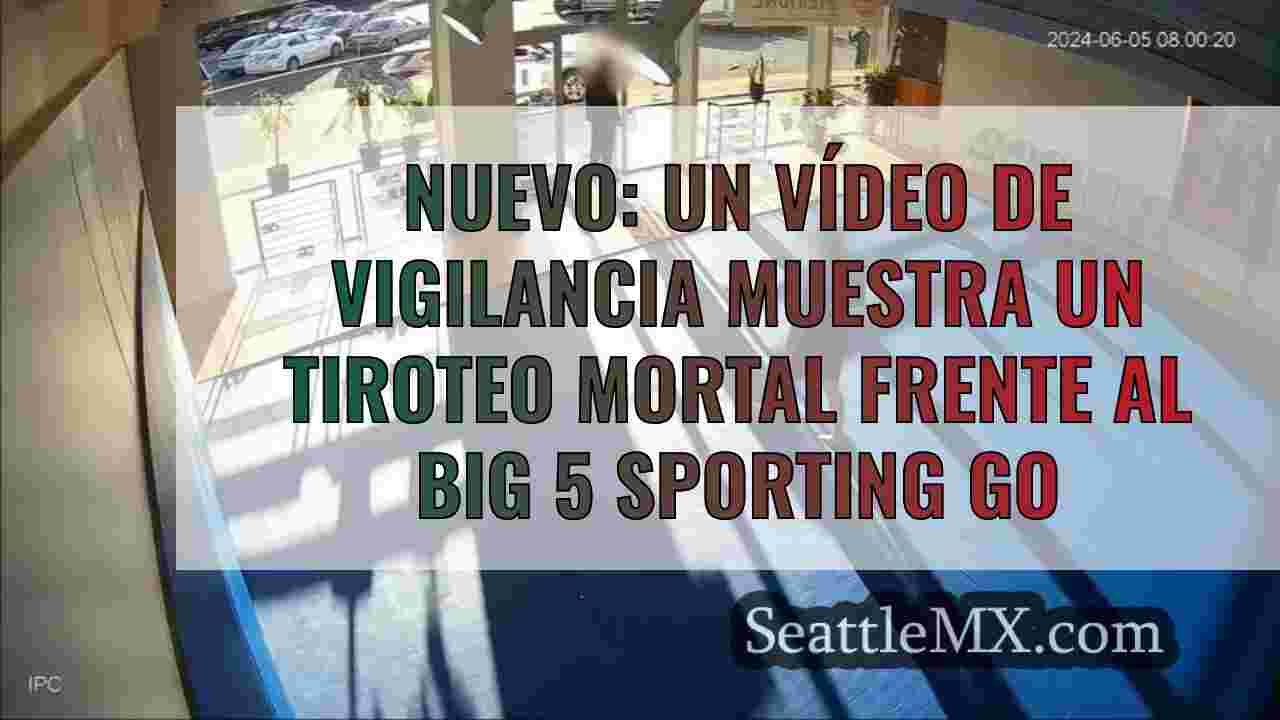 NUEVO: El vídeo de vigilancia muestra