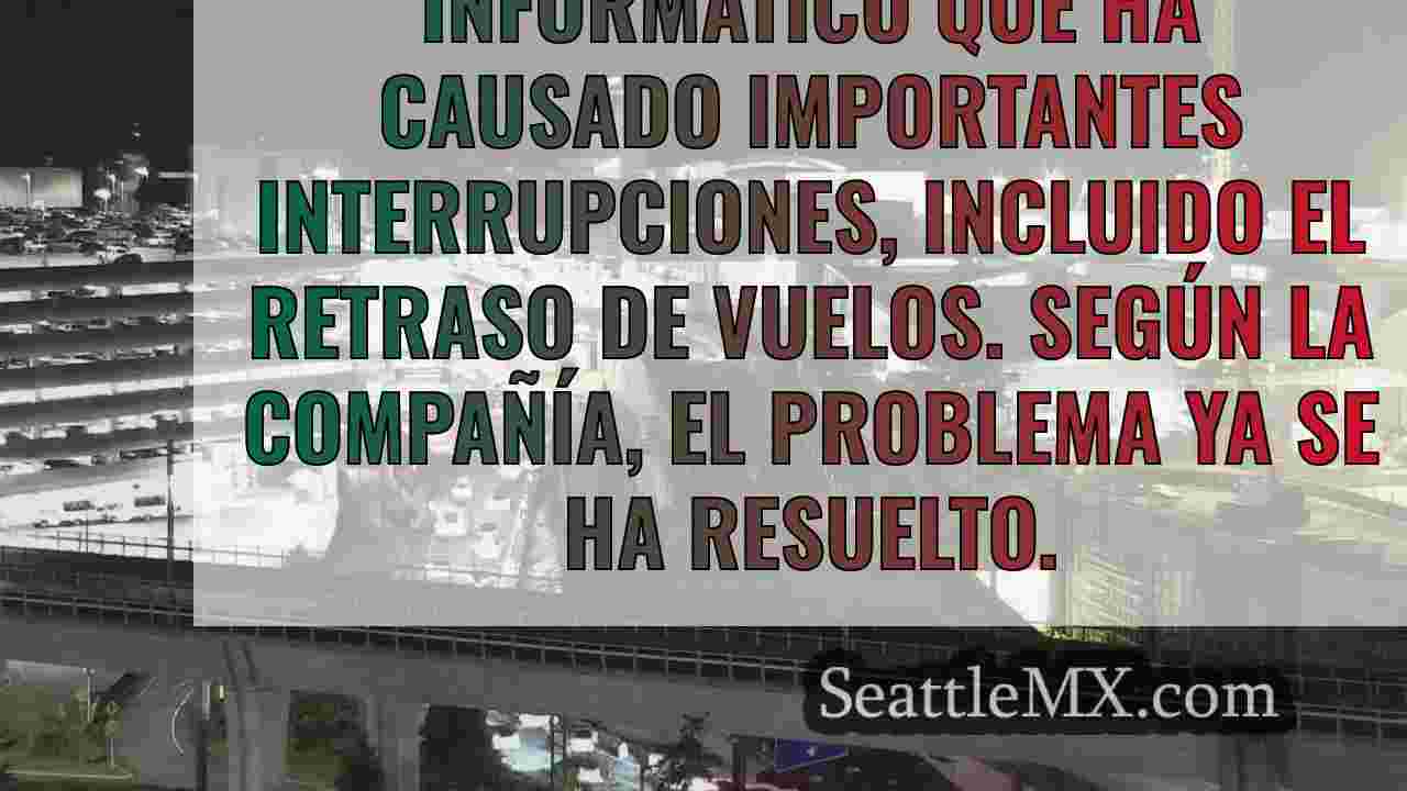 Una «importante interrupción
