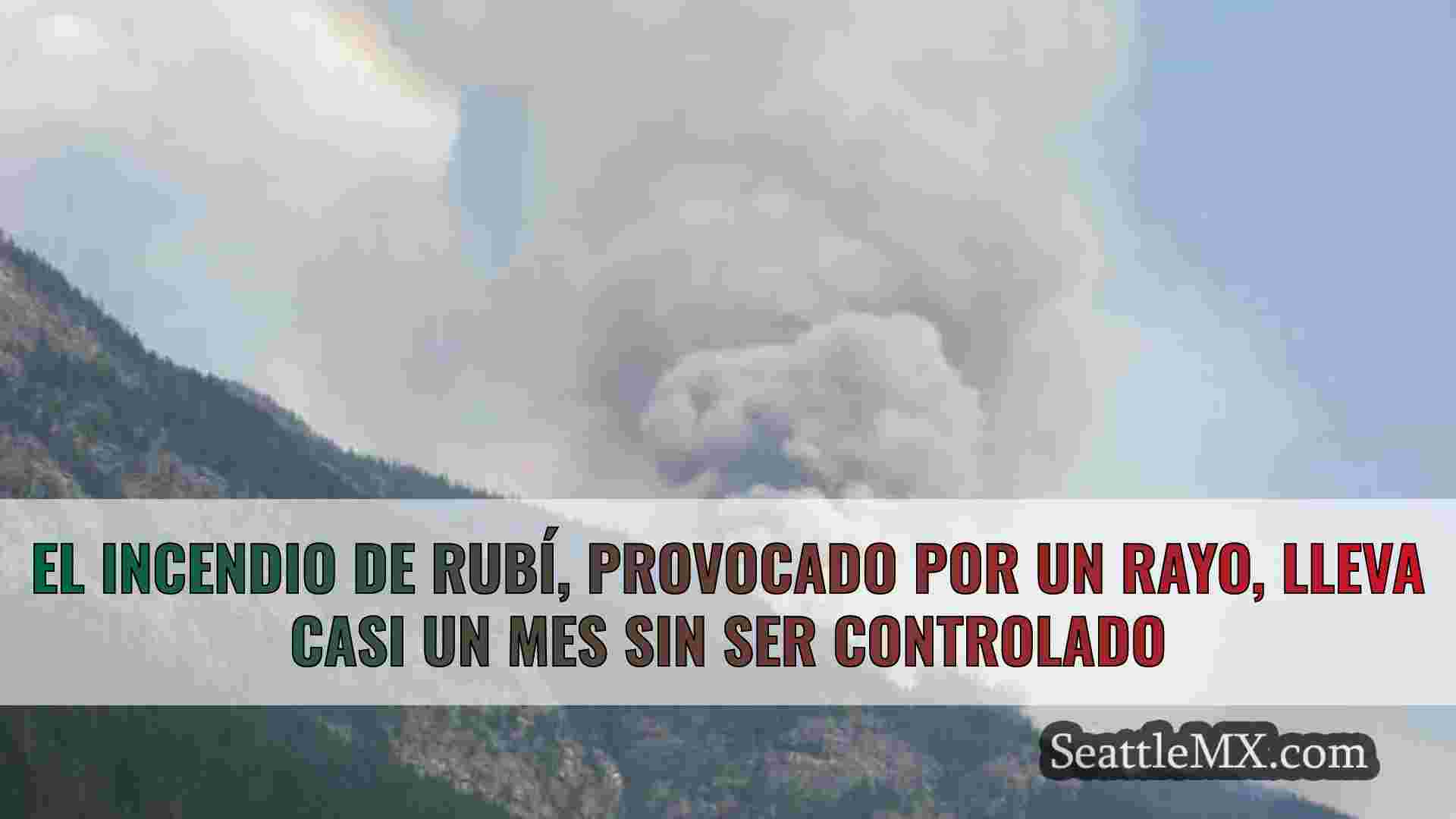El incendio de Rubí, provocado por un