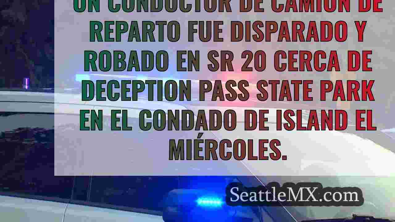 Disparan y roban a un camionero cerca