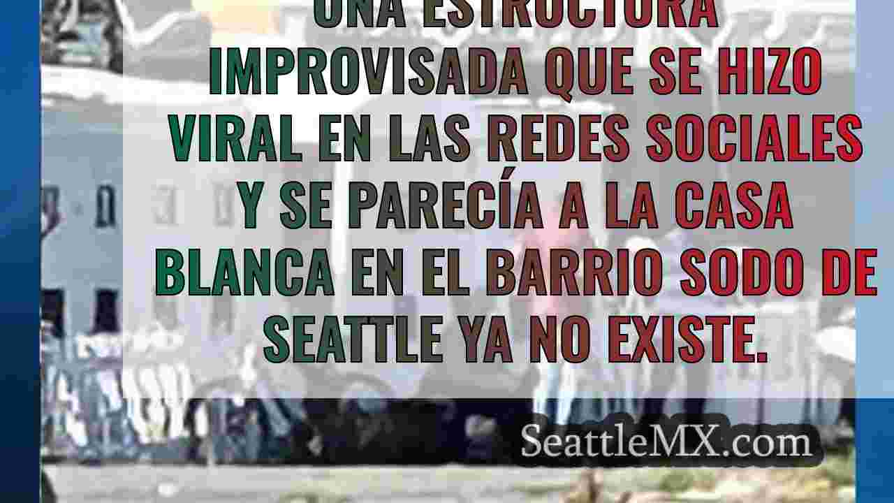 La improvisada «Casa Blanca» de un