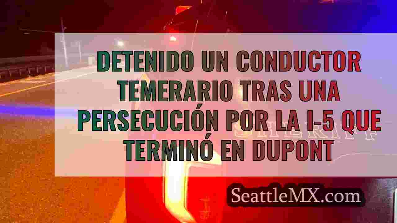 Detenido un conductor temerario tras