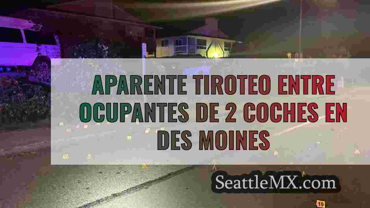 Aparente tiroteo entre ocupantes de 2
