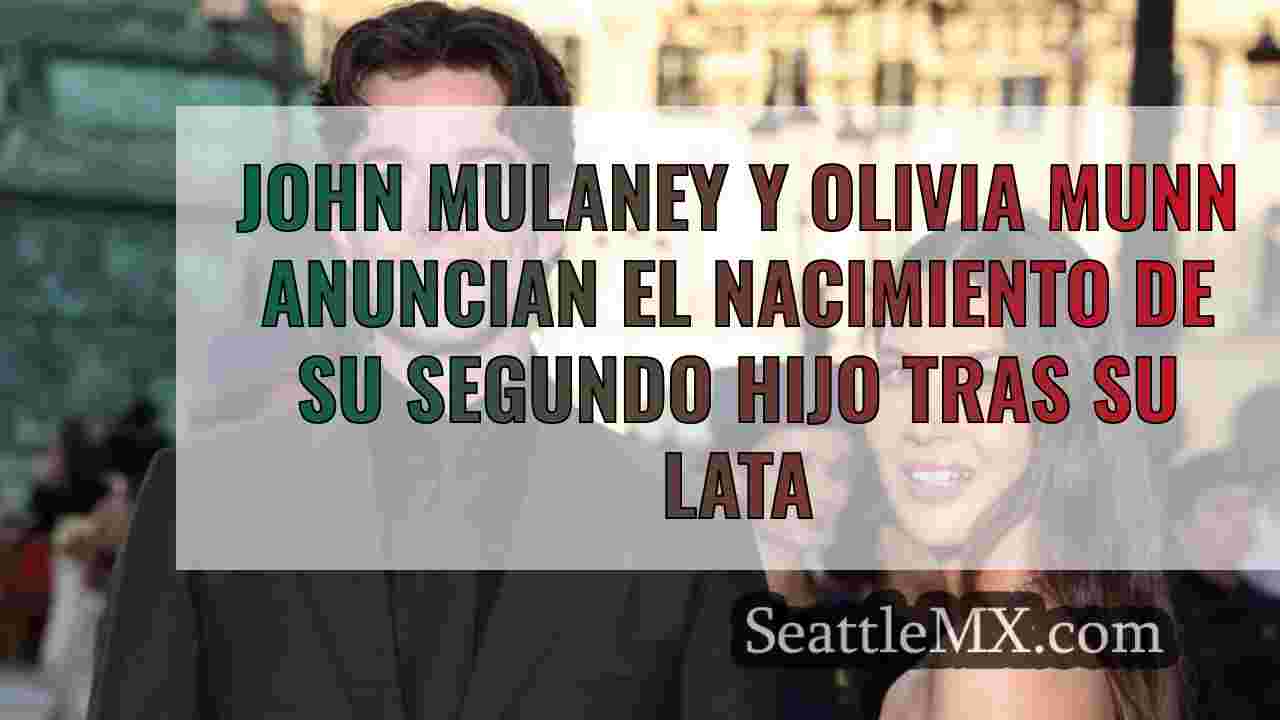 John Mulaney y Olivia Munn anuncian el
