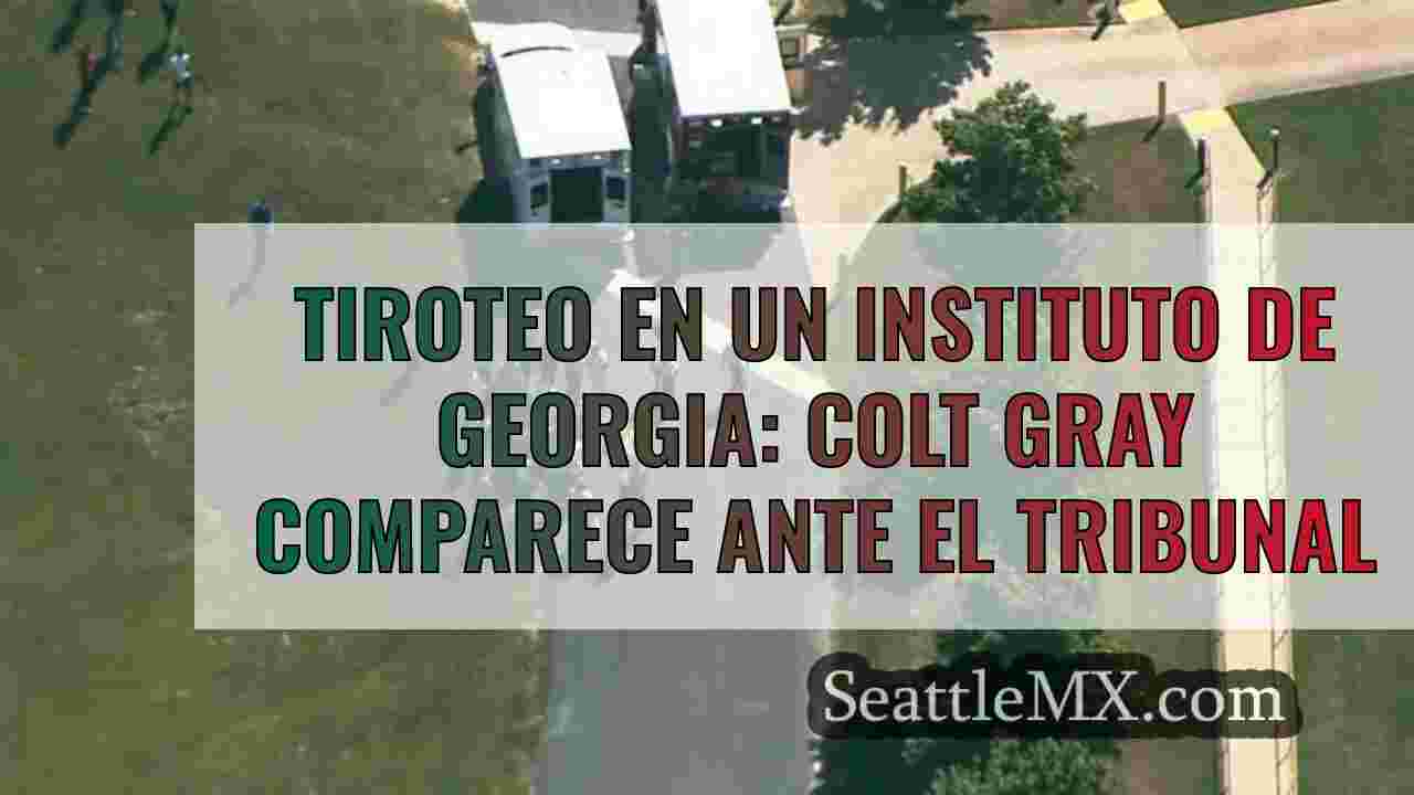 Tiroteo en un instituto de Georgia: