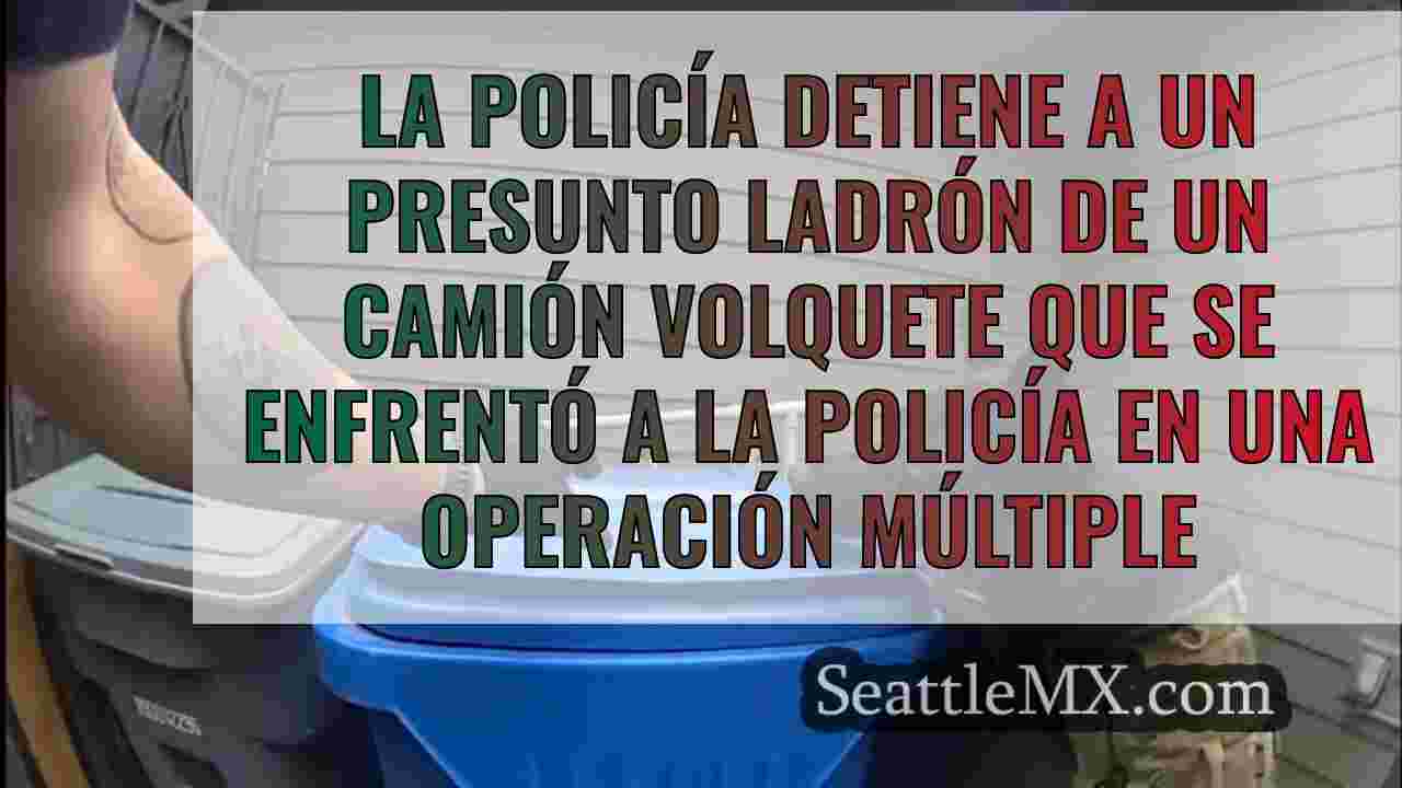 Los ayudantes del sheriff capturan a un