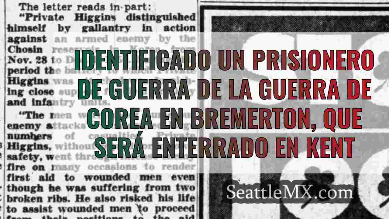Identificado un prisionero de guerra de