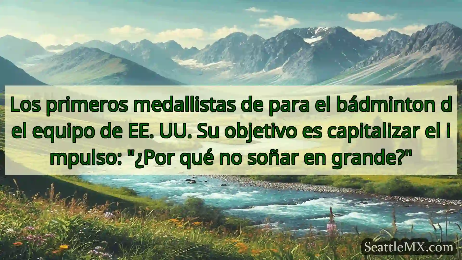 noticias de seattle Los primeros medallistas de para
