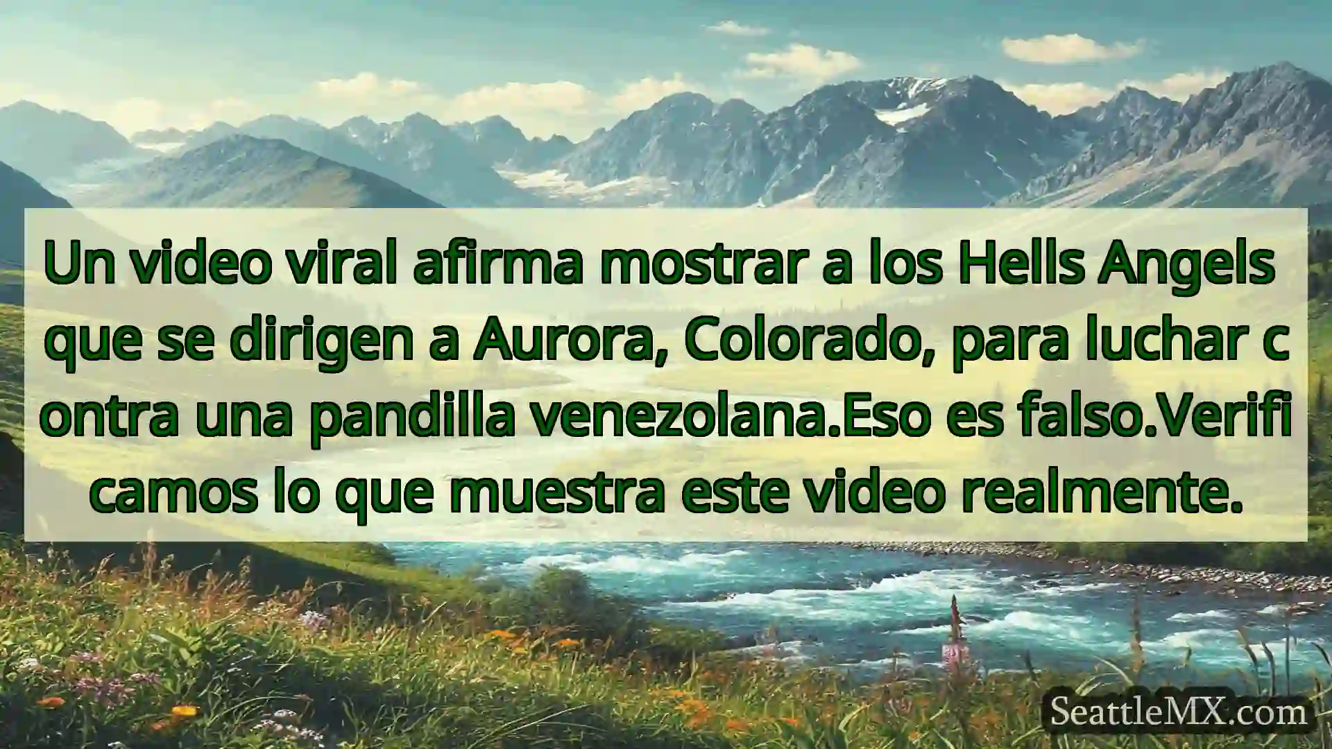 noticias de seattle Un video viral afirma mostrar a