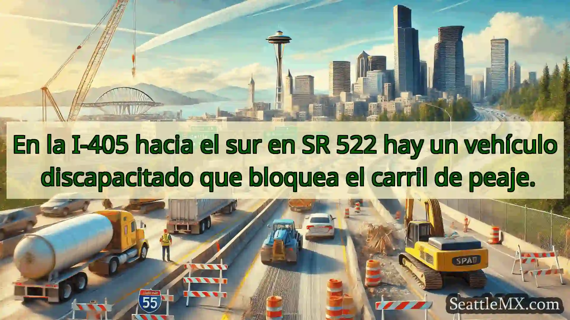 Noticias de transporte de Seattle En la I-405 hacia el sur en SR 522
