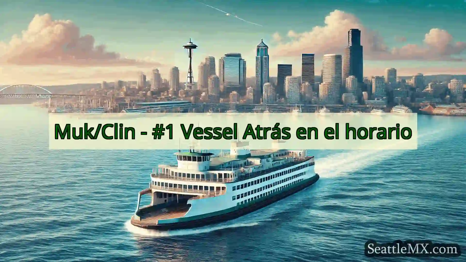 noticias del ferry de seattle Muk/Clin - #1 Vessel Atrás en el