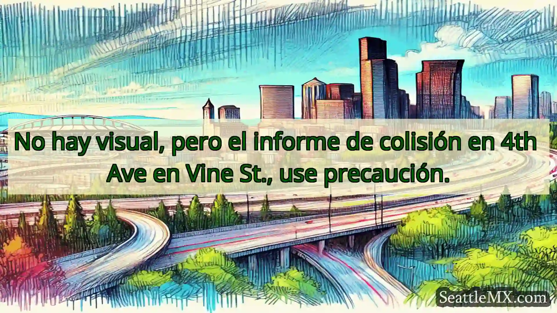 Noticias de transporte de Seattle No hay visual, pero el informe de