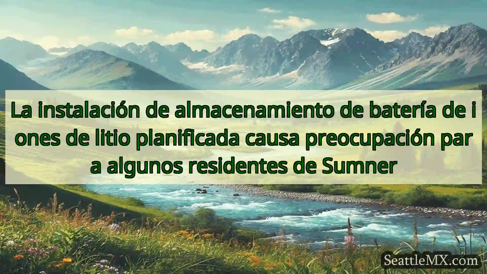 noticias de seattle La instalación de almacenamiento