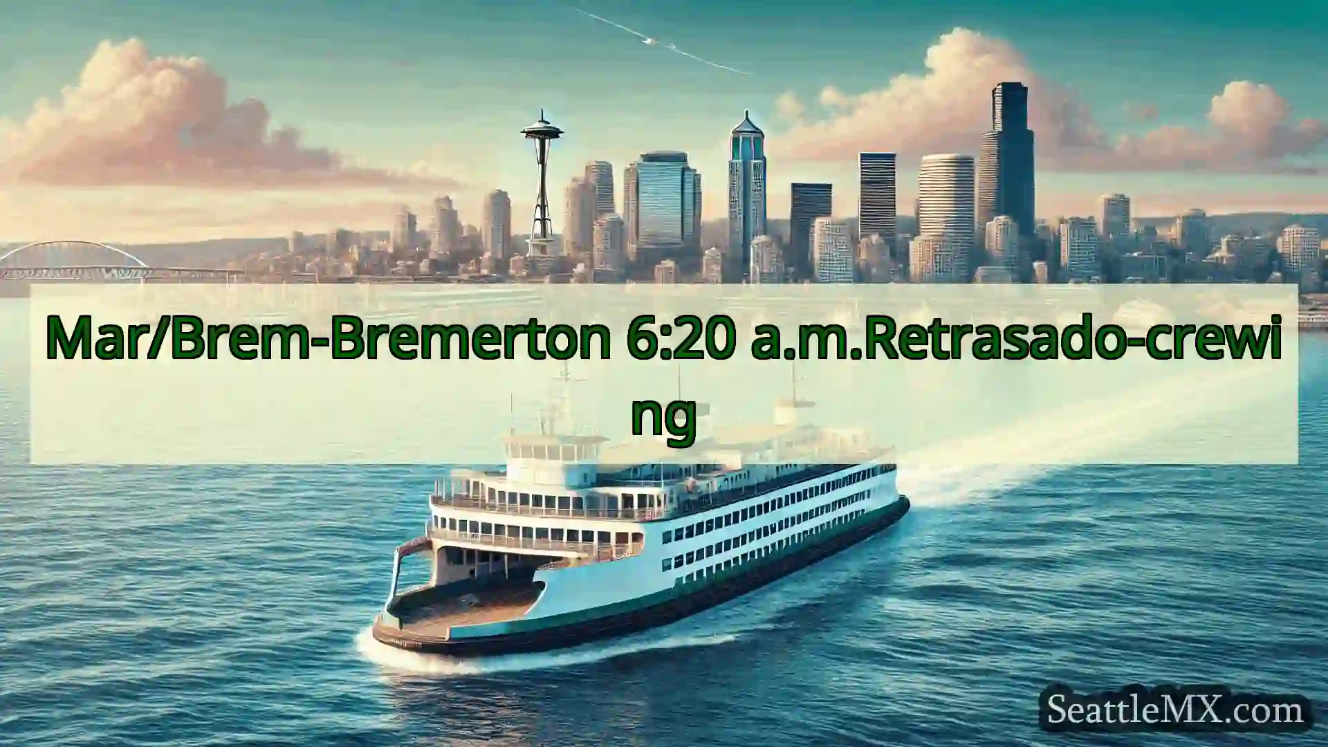noticias del ferry de seattle Mar/Brem-Bremerton 6:20