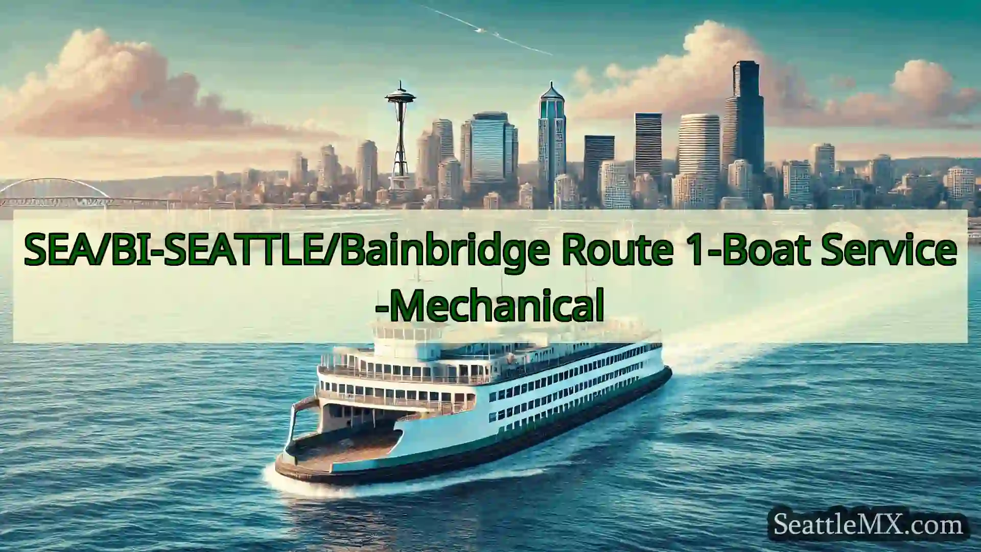 noticias del ferry de seattle SEA/BI-SEATTLE/Bainbridge Route