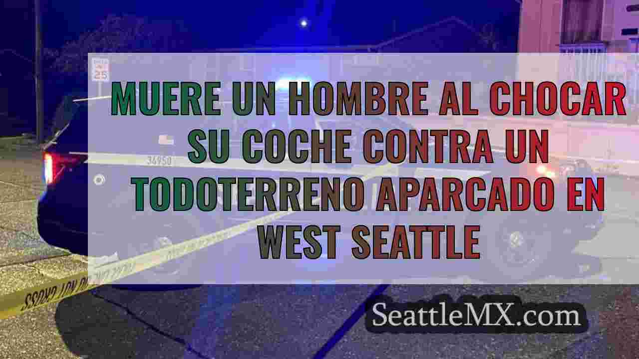 Muere un hombre al chocar su coche
