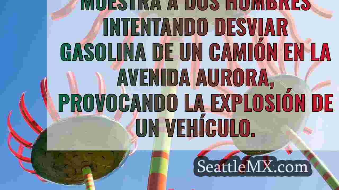 VIDEO: Ladrones de gas causan explosión