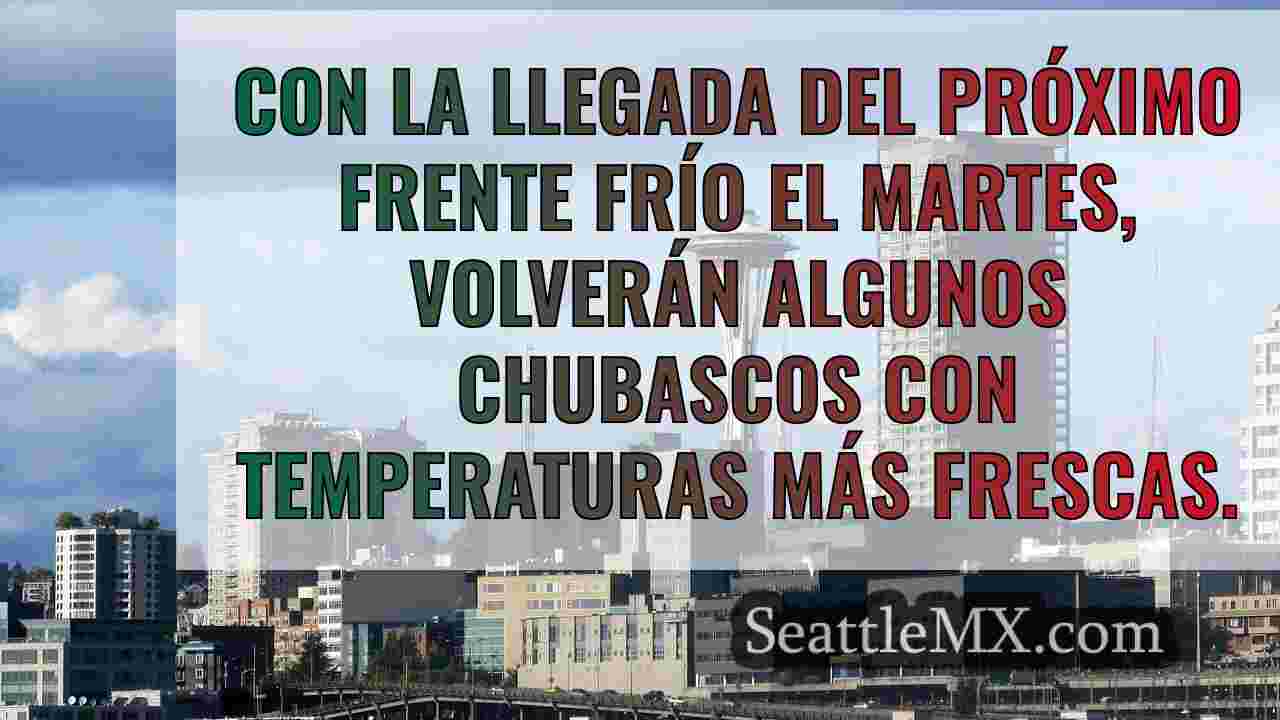 Tiempo más fresco y nublado en Seattle